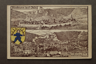 Ansichtskarte AK Blaubeuren 1910-1925 17 Jahrhundert Neuzeit Ortsansicht